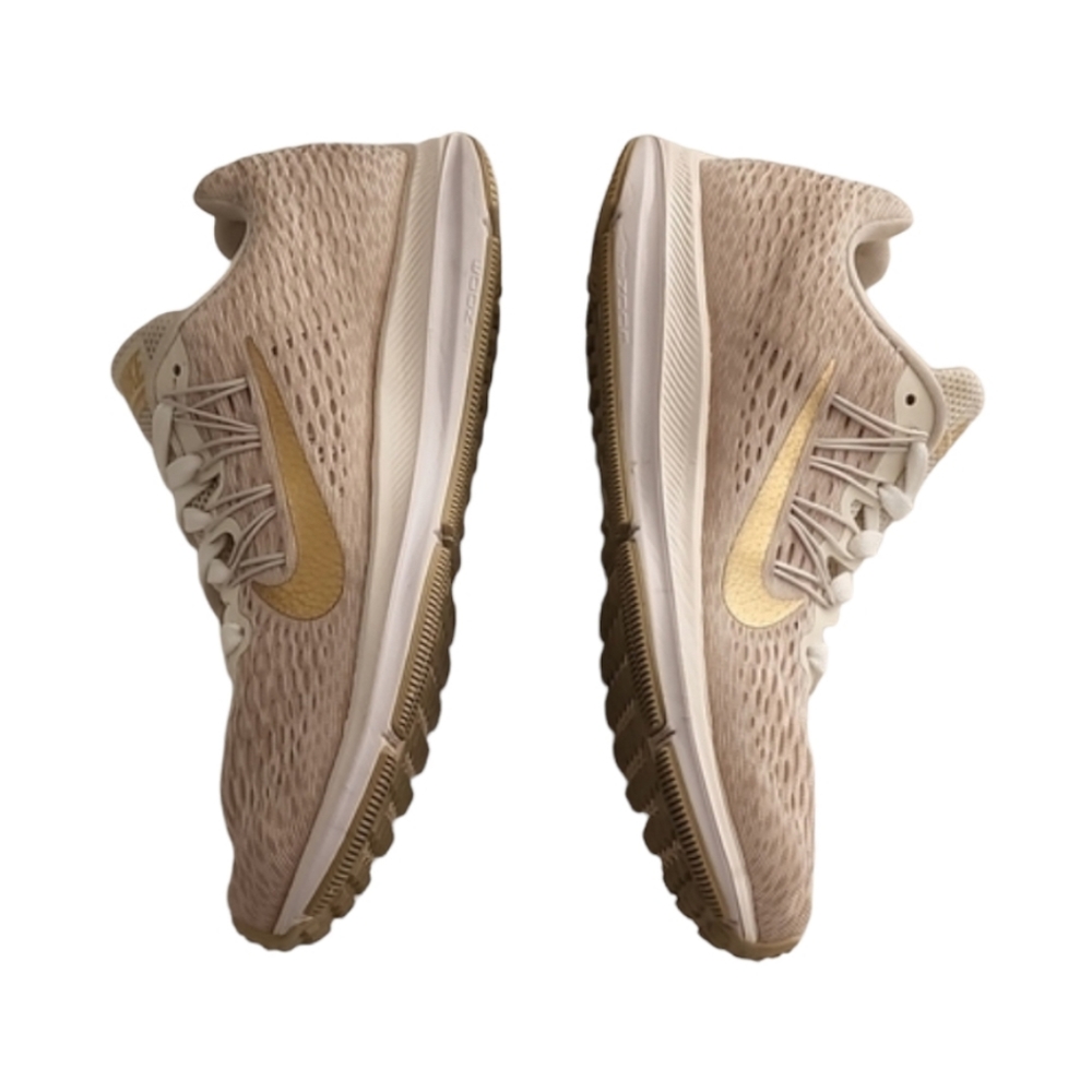 NIKE ZOOM WINFLOW 5 Beige Phantom Gold Sneakers Womens 8 SOLE Orthotics Insoles - Picture 8 of 16